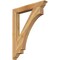 Ekena Millwork Imperial Traditional Rough Sawn Bracket, Western Red Cedar, 4"W x 32"D x 40"H BKT04X32X40IMP01RWR - alternate 1